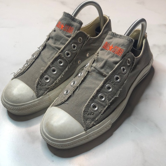 converse all star slip charcoal